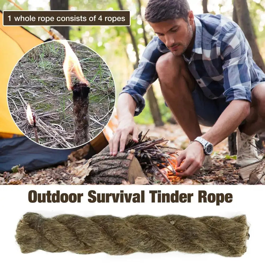 Tinder Rope Waterproof Fire Starter